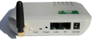 SMSPassword A100 ethernet SMS dispatcher back